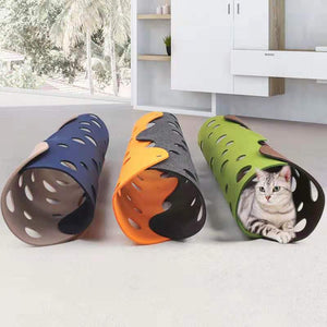 Cat Tunnel Removable Felt Pet Toys: Unleash the Fun!