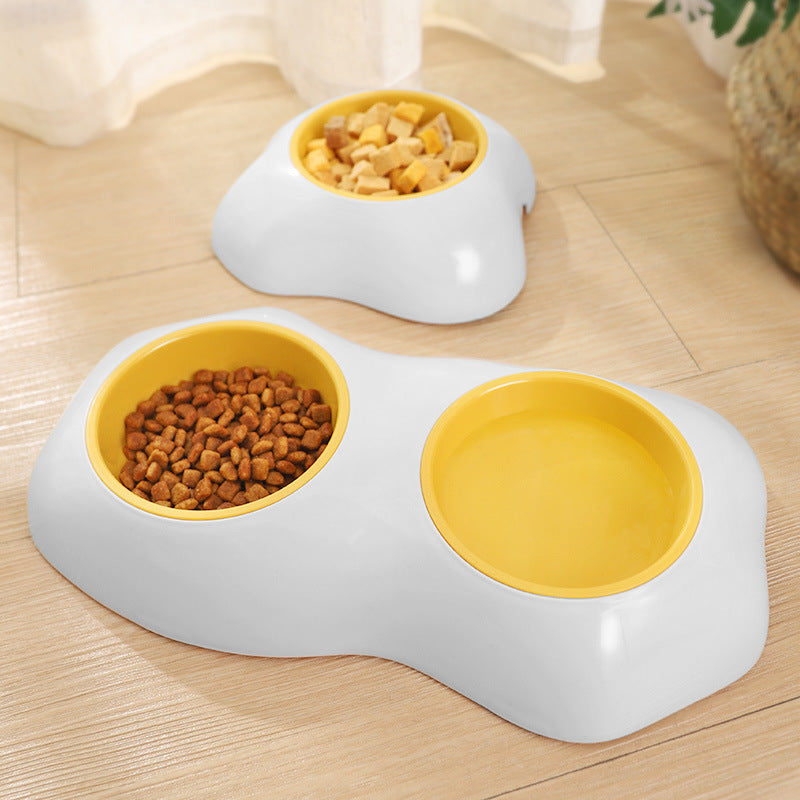 Elevate Your Pet's Dining Experience with the Egg-shaped Pet Bowl