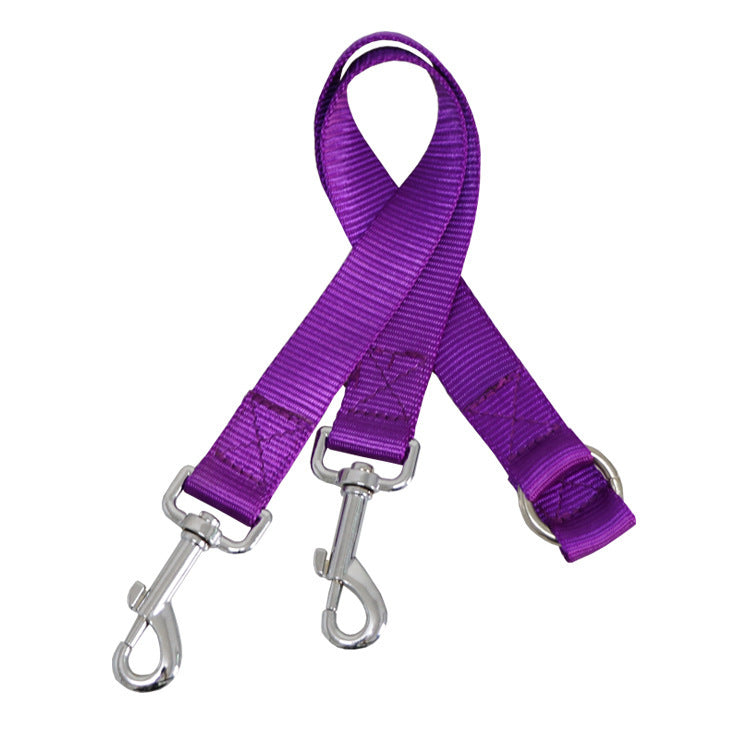 Domestic Double Headed Pet Traction Leashe