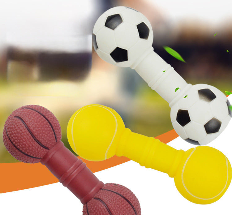 Dog Toys Football Dumbbell Shaped