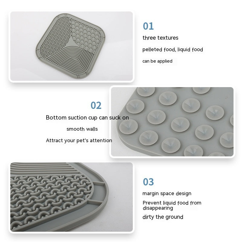 Anti-choke Slow Feeding Bowl Dog Licking Pad Pet
