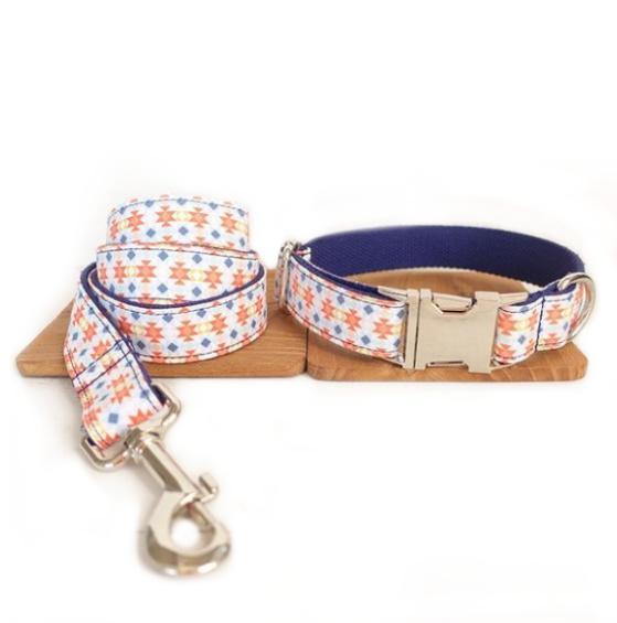 Pet collar traction Leashe set