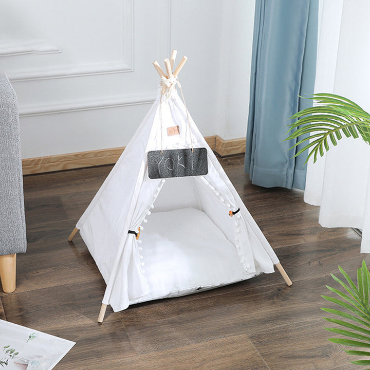 Pet Tent Kennel Removable And Washable Canvas Dog Kennel