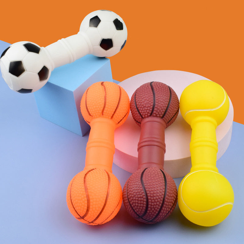 Dog Toys Football Dumbbell Shaped