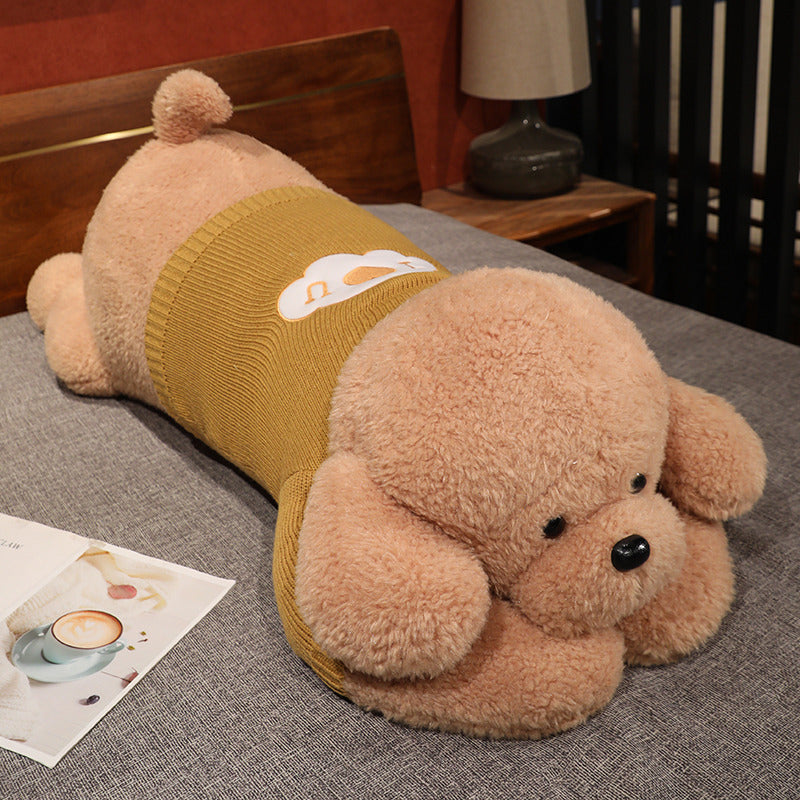 Oversized Sweater Sitting Dog Doll Plush Toys