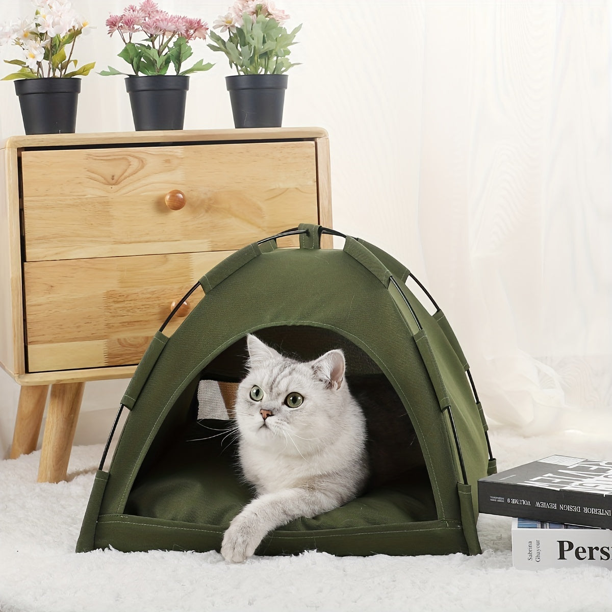 Portable Pet Kennel Cave For Cats