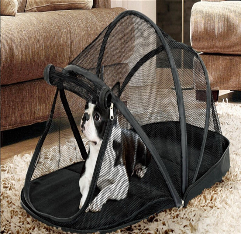 Portable Mesh Pet Kennel