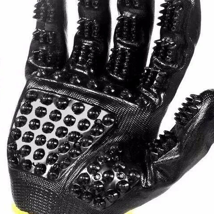 Pet Hair Grooming Glove Cats Soft Rubber