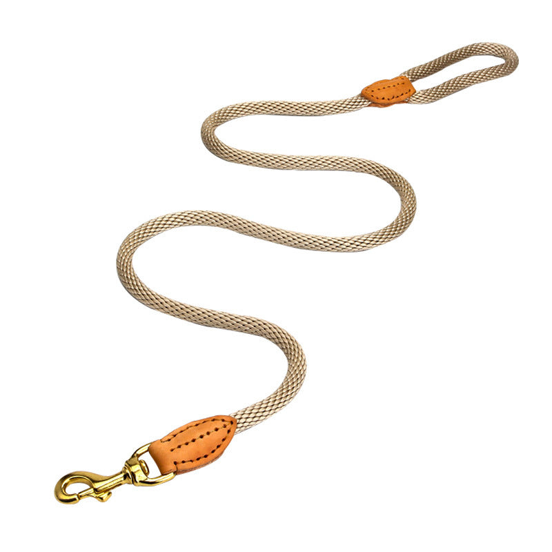 New Dog Hand Holding Rope Cute Dog Leash
