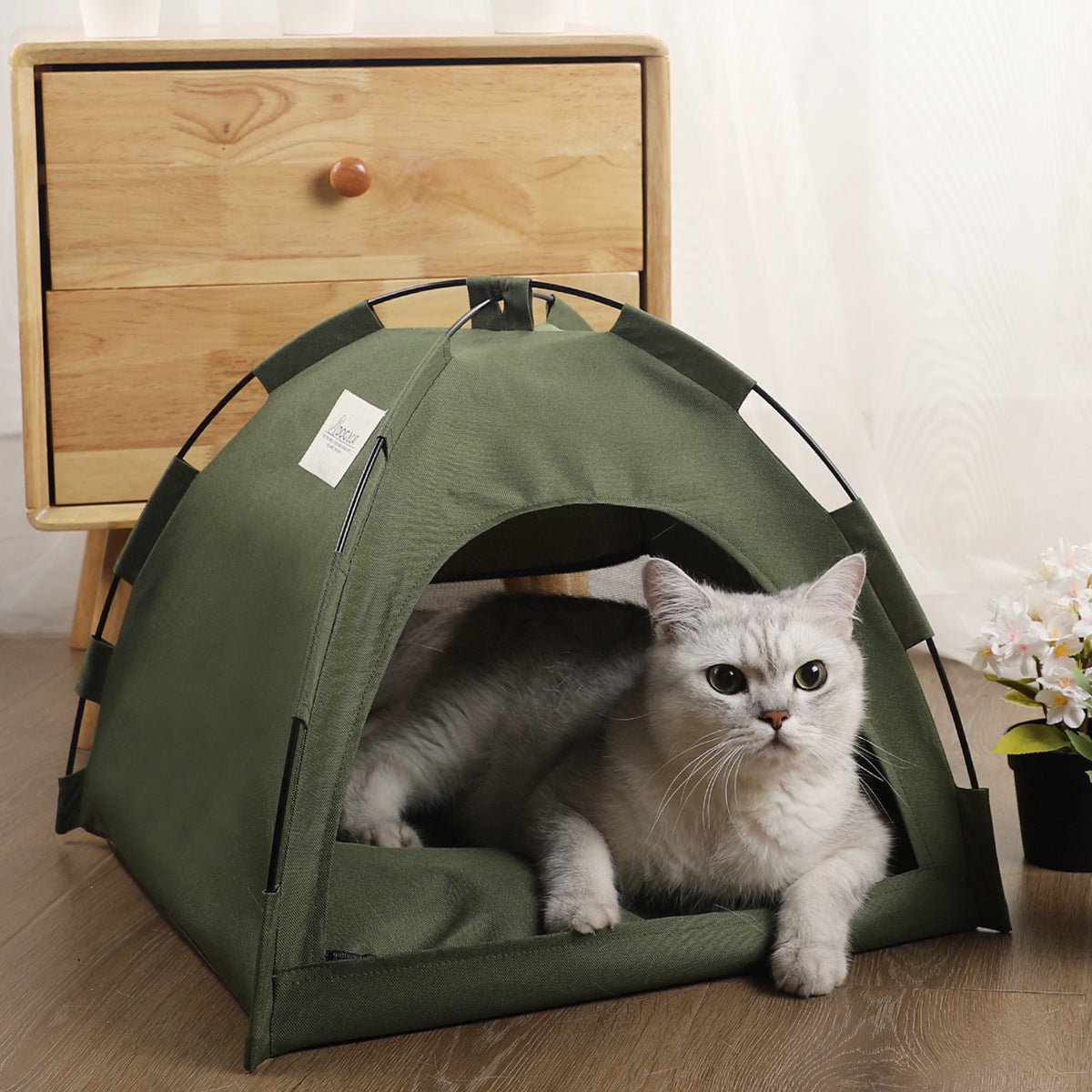 Portable Pet Kennel Cave For Cats