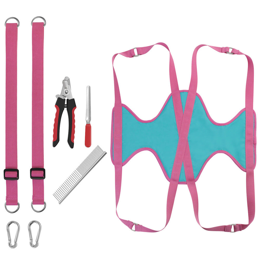 Pet Grooming Hammock For Cats & Dogs