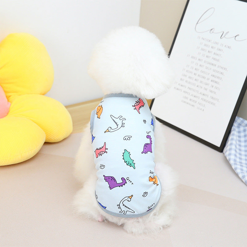 Pet Clothing Dog Cat Spring And Summer Clothing