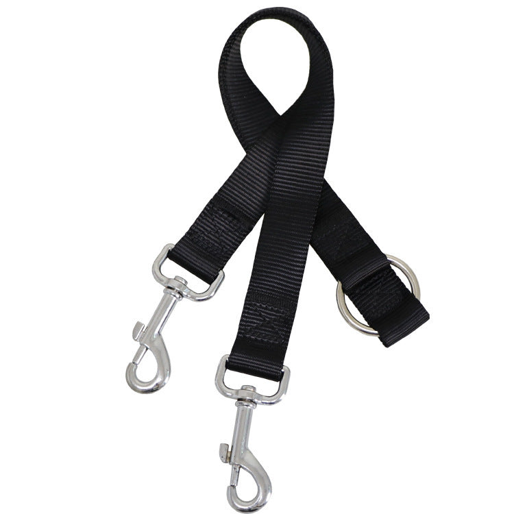 Domestic Double Headed Pet Traction Leashe