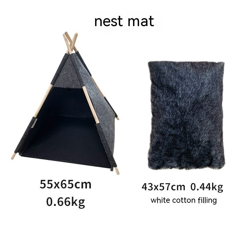 Removable Folding Pet Kennel Nest
