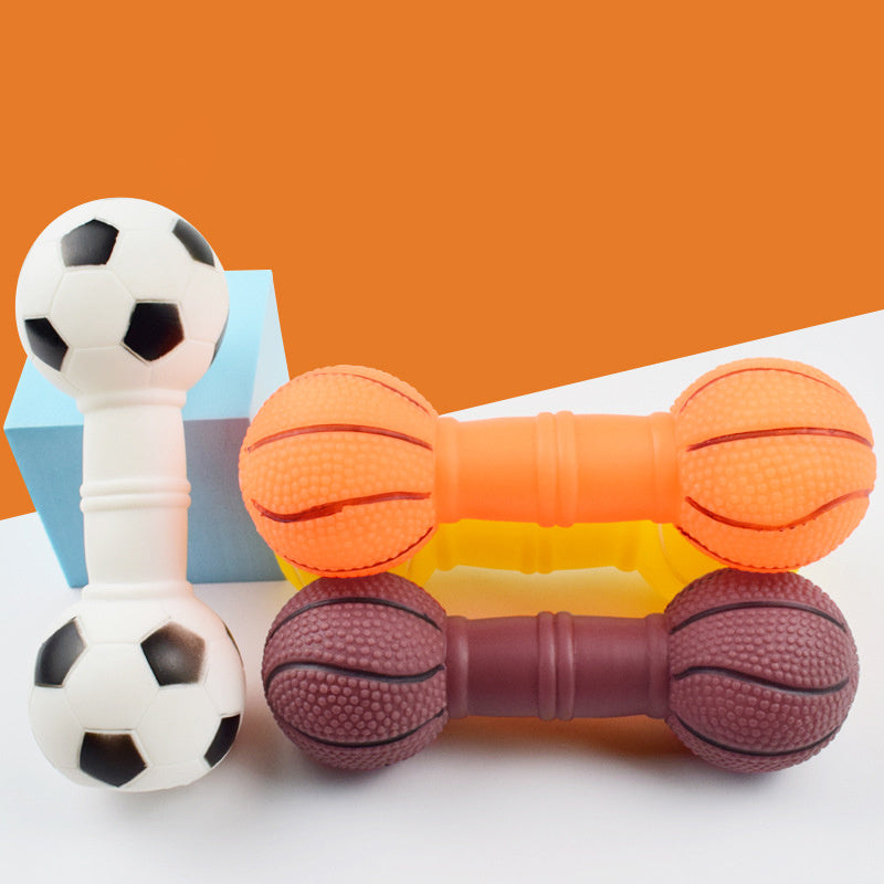 Dog Toys Football Dumbbell Shaped
