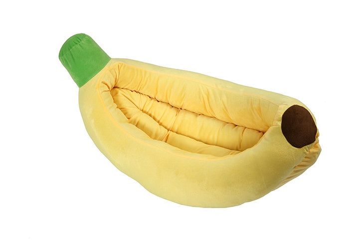 Washable Pet Banana Kennel Pet Bed