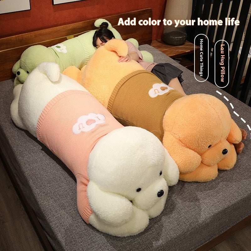 Oversized Sweater Sitting Dog Doll Plush Toys