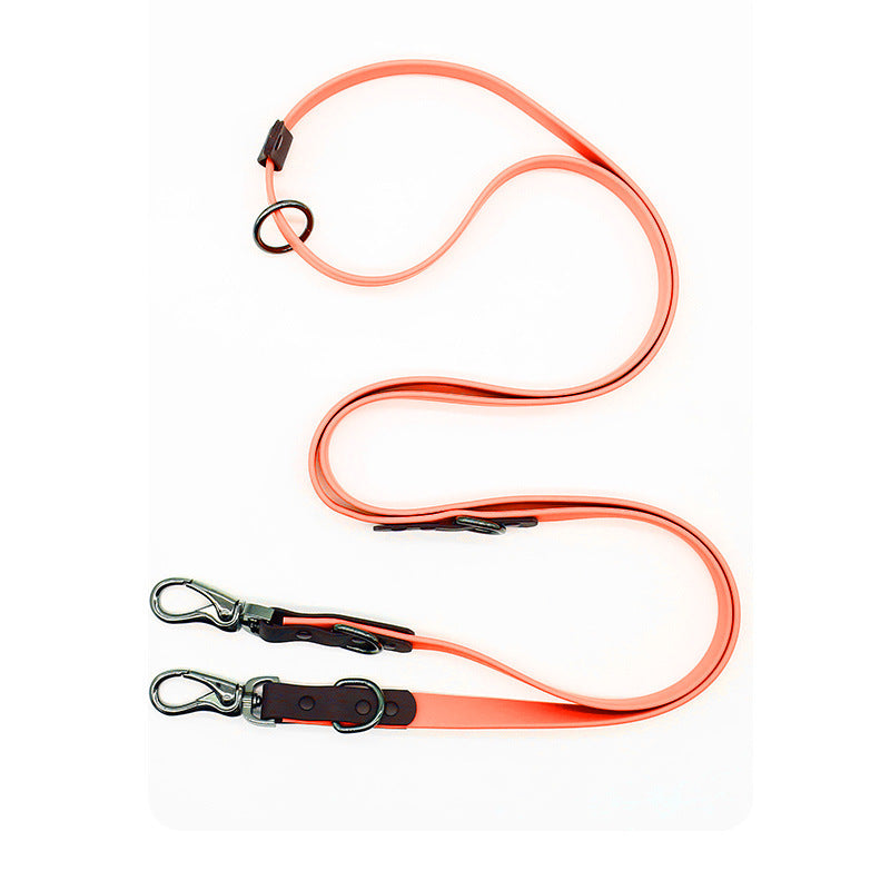 PVC Multifunctional Running Pet Hand Holding Leashe