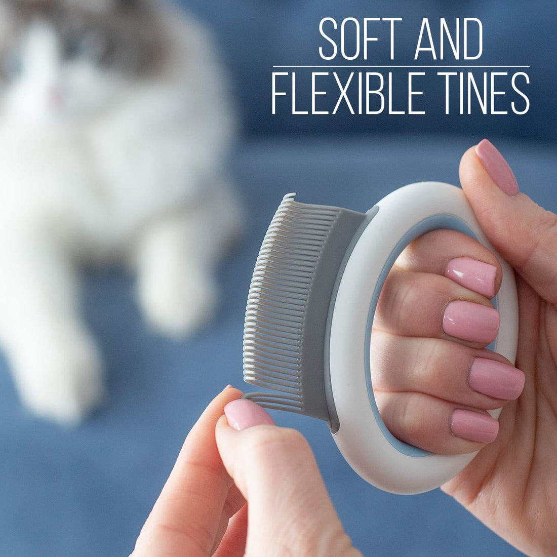 Pet Comb Effective Grooming Deshedding Dematting Tool