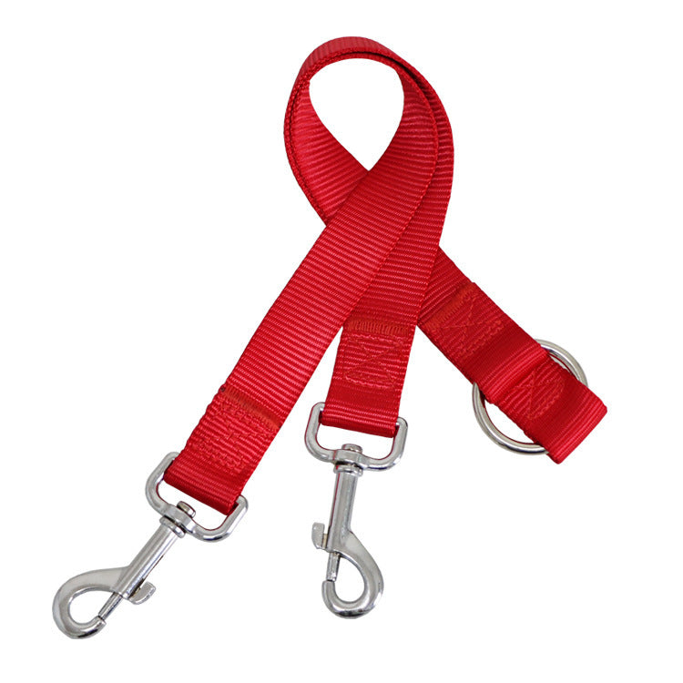 Domestic Double Headed Pet Traction Leashe