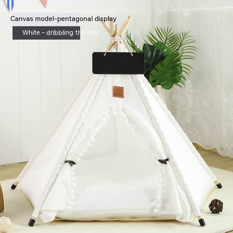 Pet Tent Cat House Removable And Washable Kennel