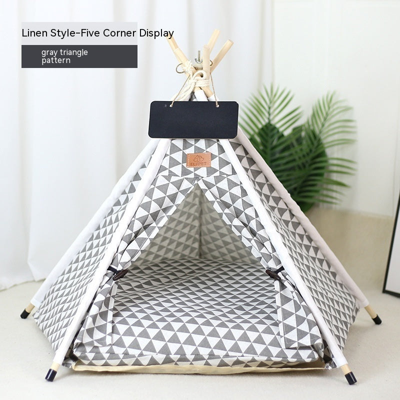 Pet Tent Cat House Removable And Washable Kennel
