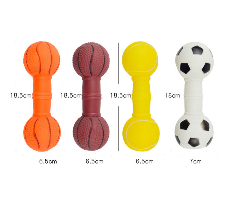 Dog Toys Football Dumbbell Shaped