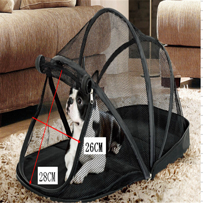 Portable Mesh Pet Kennel