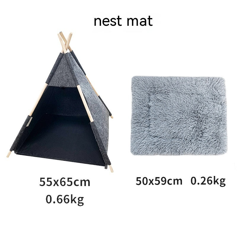 Removable Folding Pet Kennel Nest