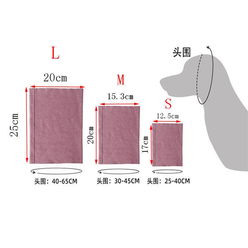 Calming Dog Ears Cover For Noise Reduce Relief Grooming
