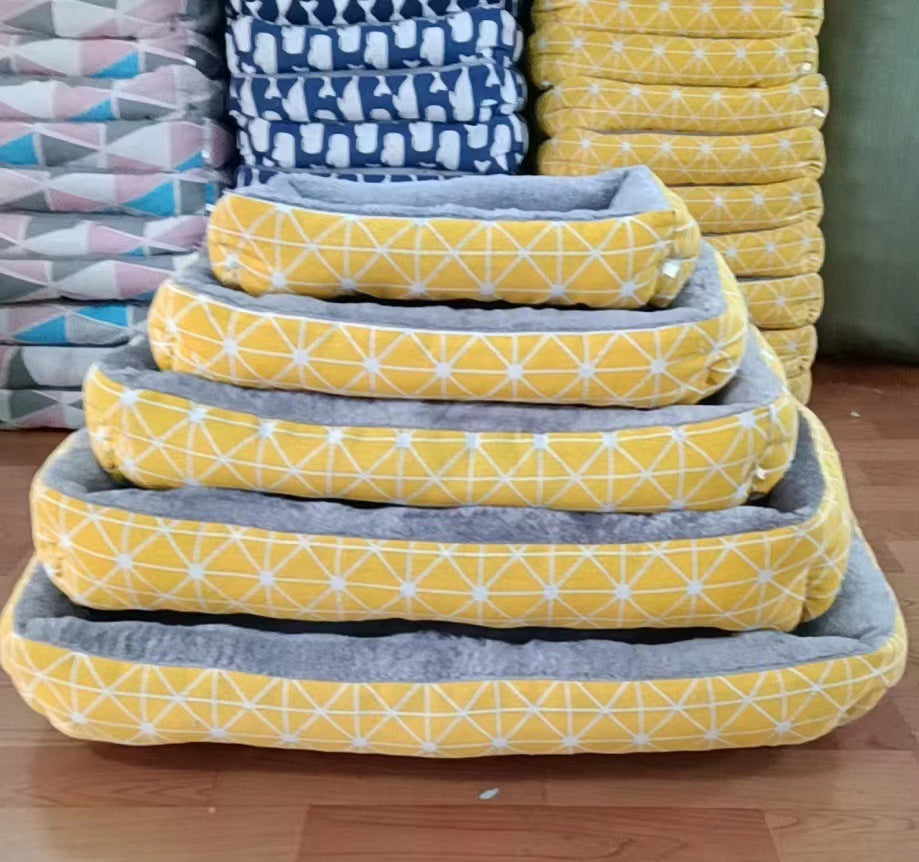 Pet Supplies Linen Pet Bed Moisture-proof