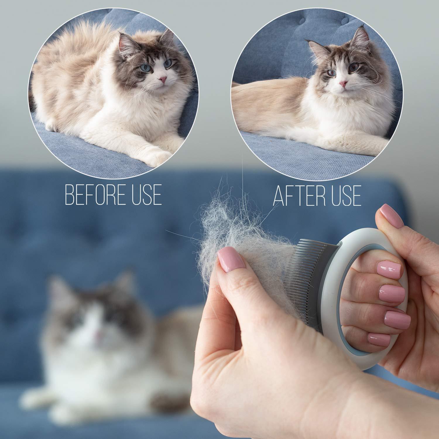Pet Comb Effective Grooming Deshedding Dematting Tool
