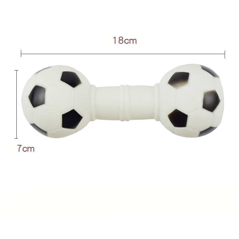 Dog Toys Football Dumbbell Shaped