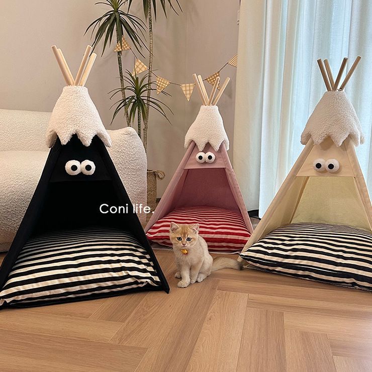 Pet Winter Tent Warm Teddy Dog Kennel