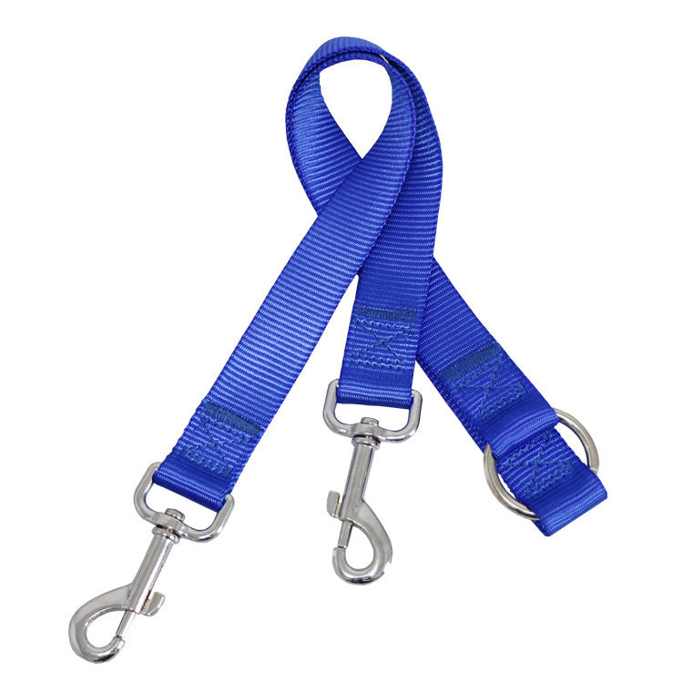 Domestic Double Headed Pet Traction Leashe