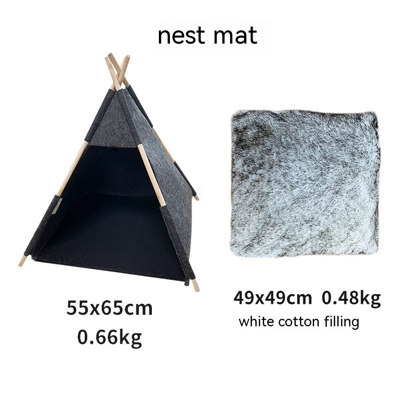 Removable Folding Pet Kennel Nest