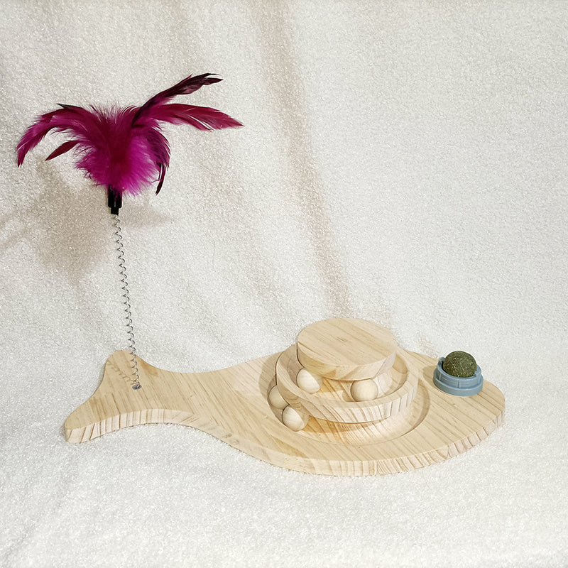 Cat Toys From Solid Wood Cat