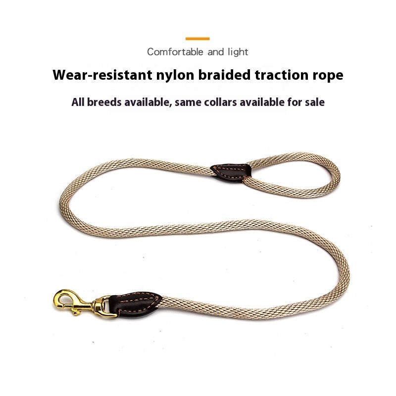 New Dog Hand Holding Rope Cute Dog Leash