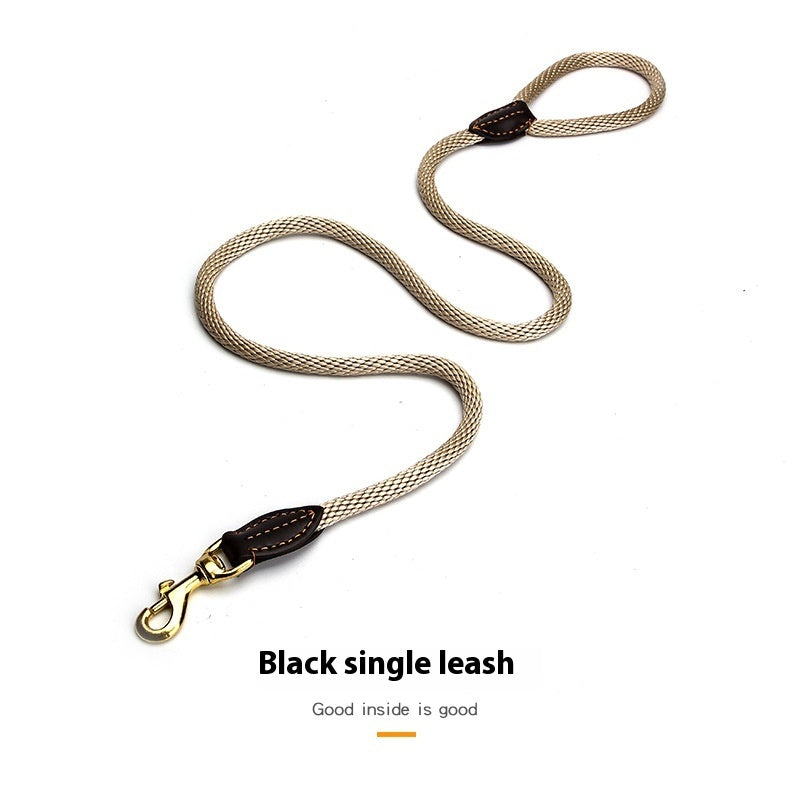 New Dog Hand Holding Rope Cute Dog Leash