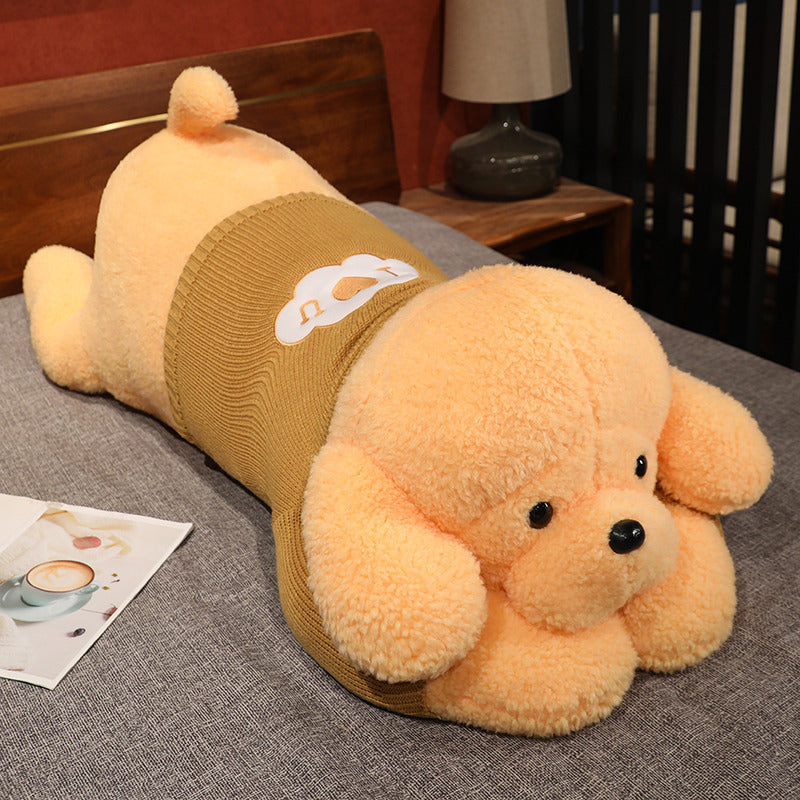 Oversized Sweater Sitting Dog Doll Plush Toys