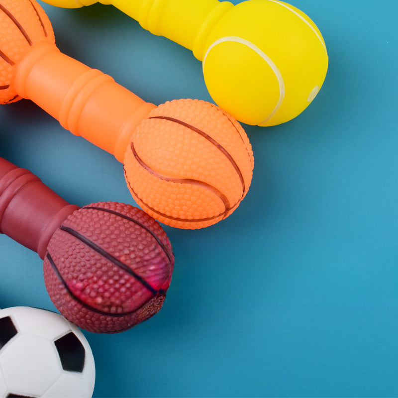 Dog Toys Football Dumbbell Shaped
