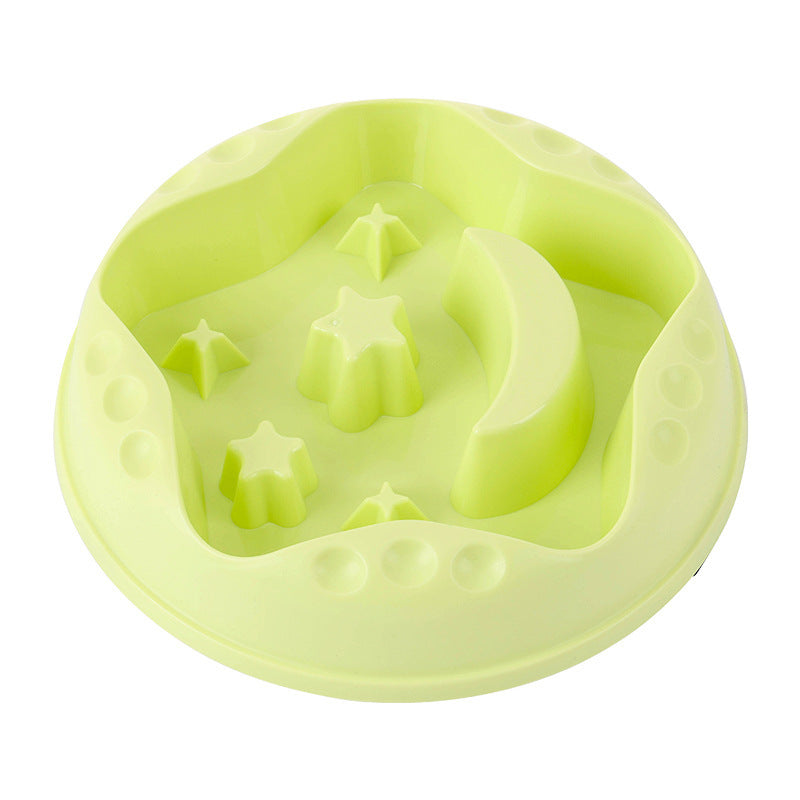 A Moon Star Wings Pet Slow Food Bowl