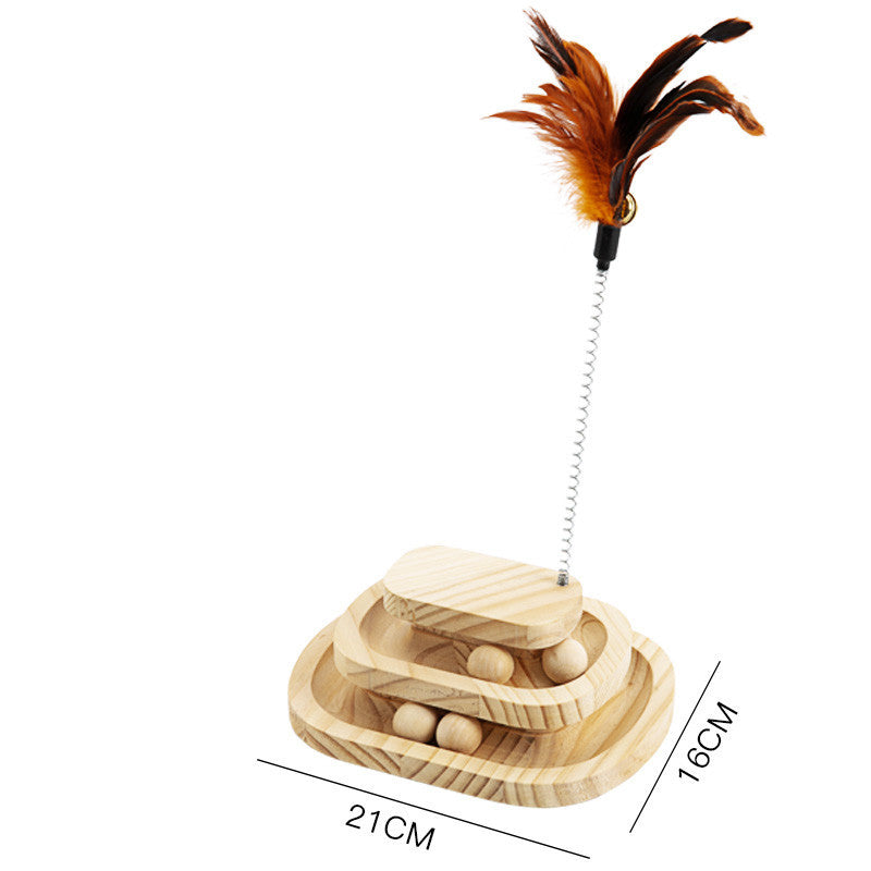Cat Toys From Solid Wood Cat