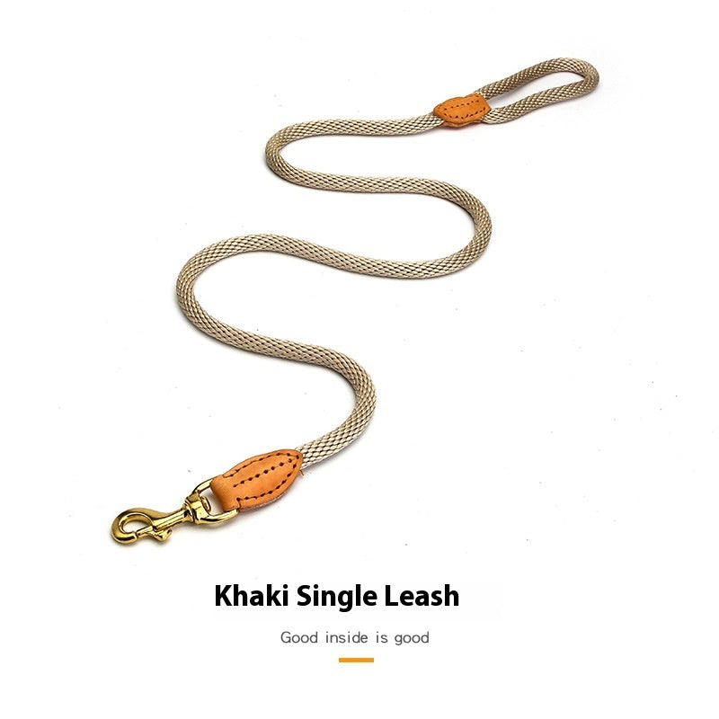 New Dog Hand Holding Rope Cute Dog Leash