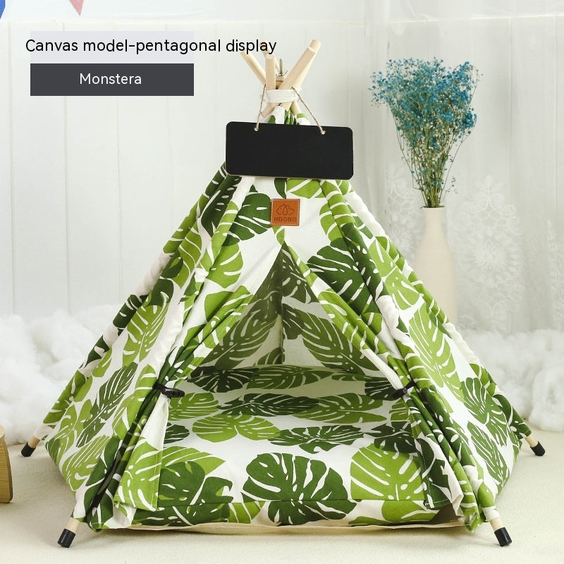 Pet Tent Cat House Removable And Washable Kennel