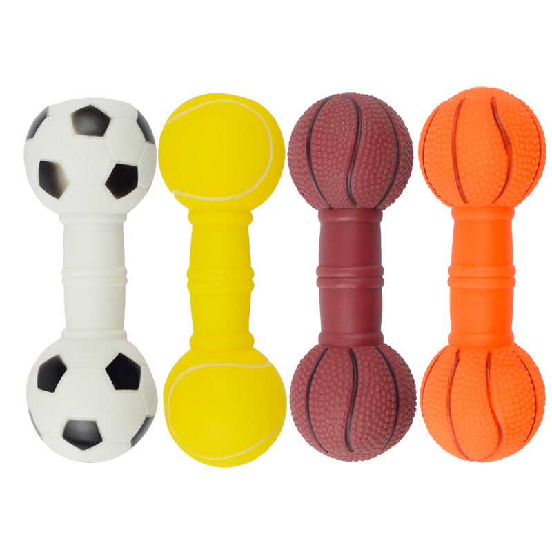 Dog Toys Football Dumbbell Shaped