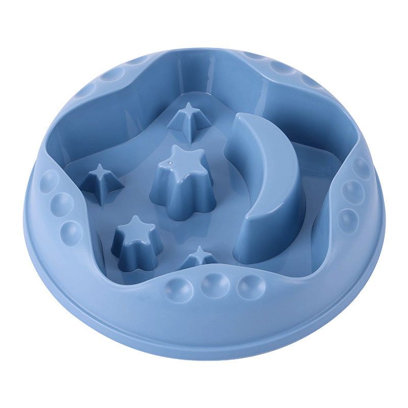 A Moon Star Wings Pet Slow Food Bowl